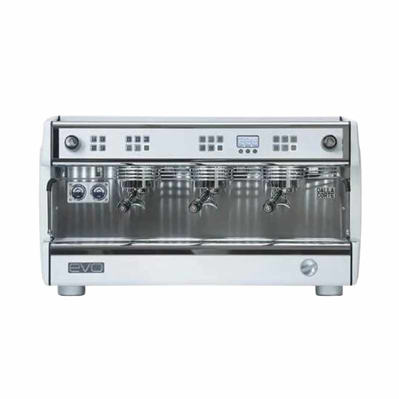 Dalla Corte Evo 3 Espresso Kahve Makinesi, 3 Gruplu, Beyaz